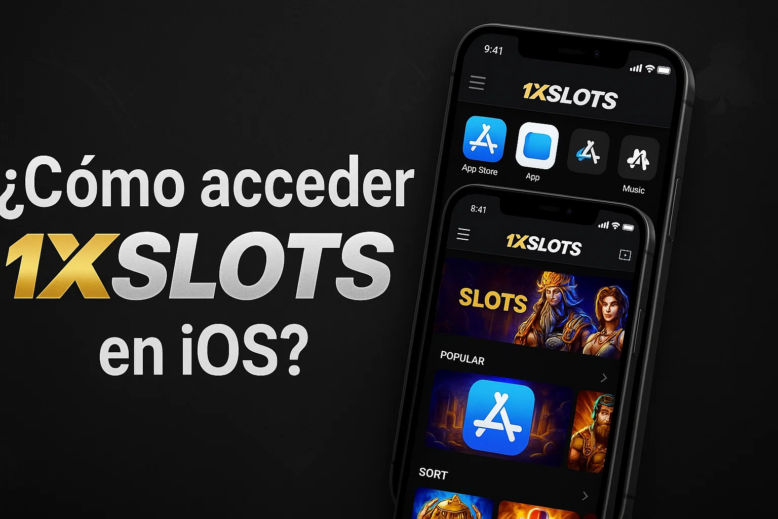 Acceder a 1xSlots en iOS