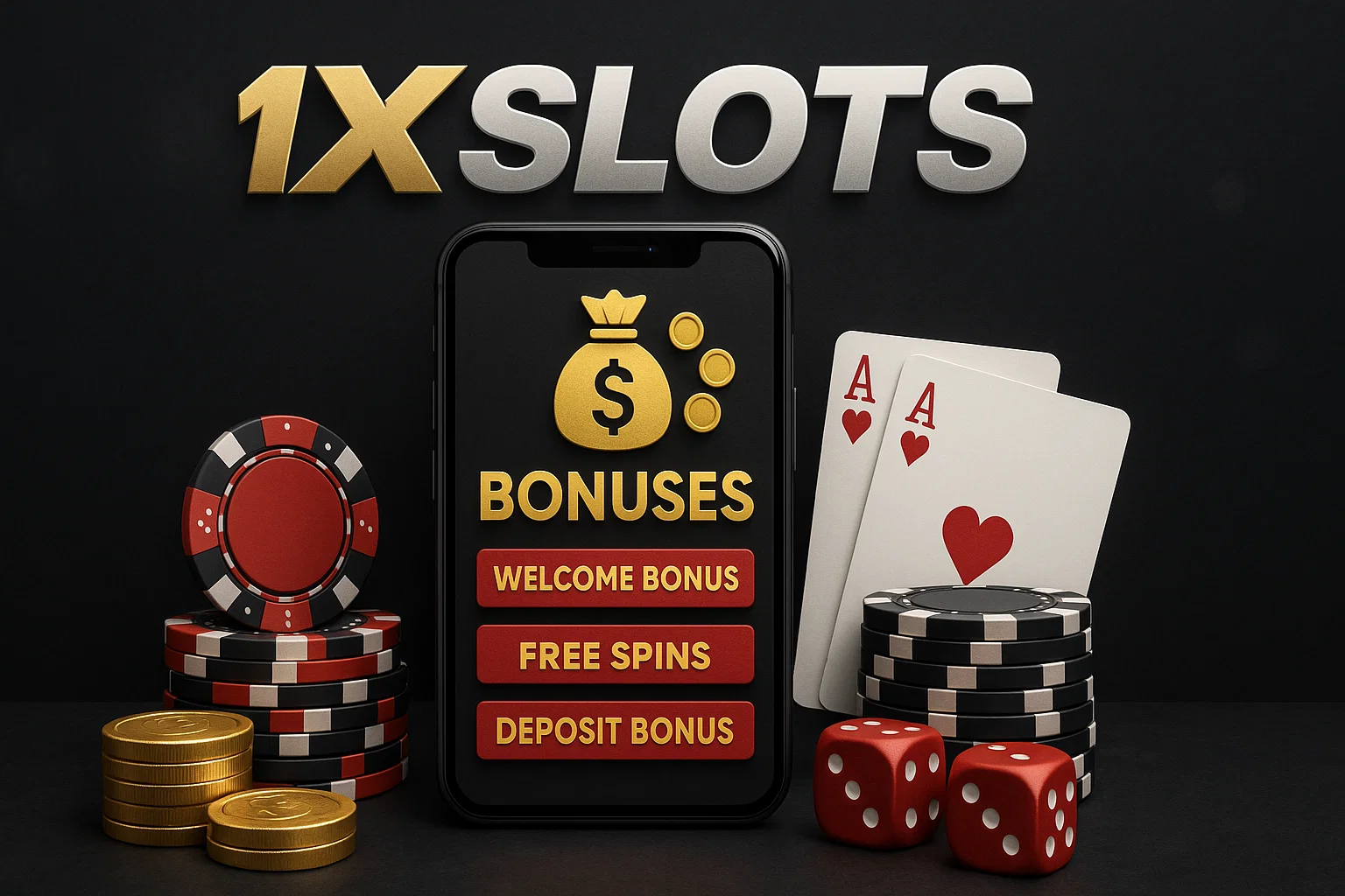 ¿Qué otros bonos ofrece 1xSlots Casino?