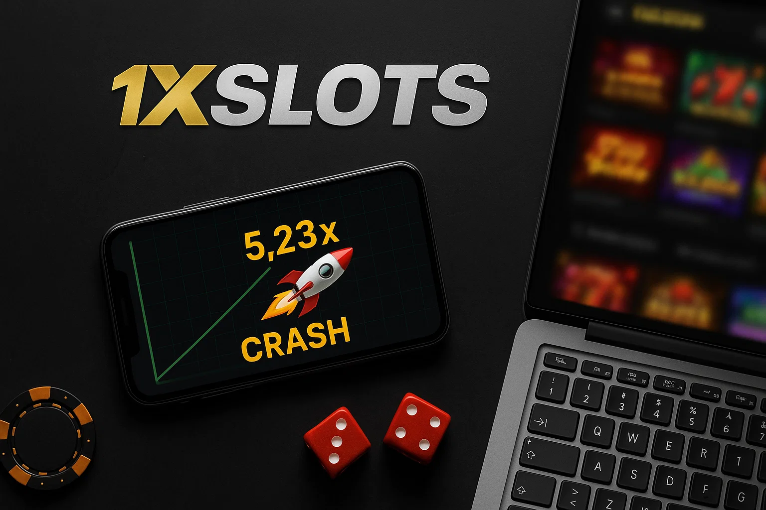 Crash en el 1xSlots Casino Argentina