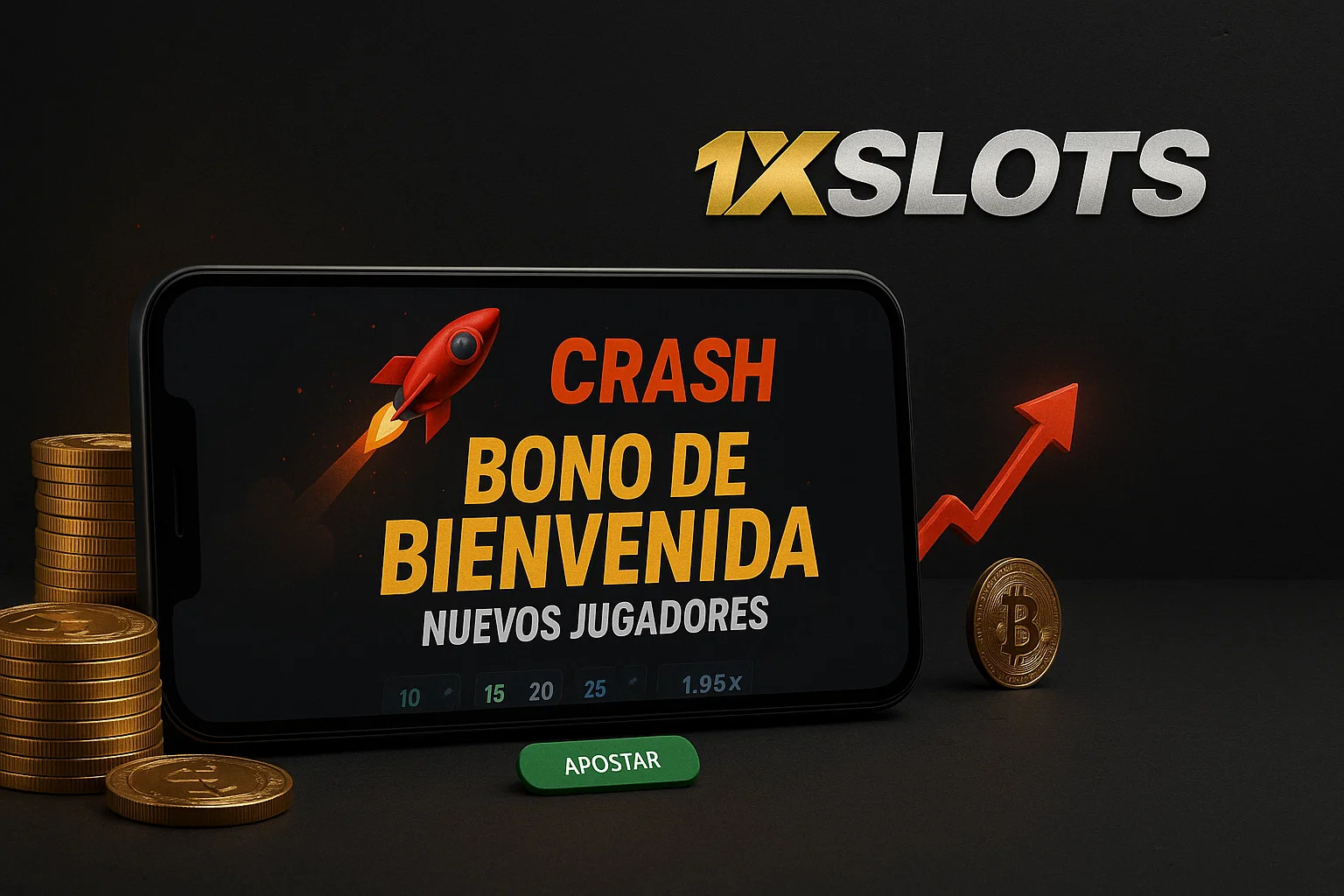 Bono de bienvenida en Crash para nuevos jugadores