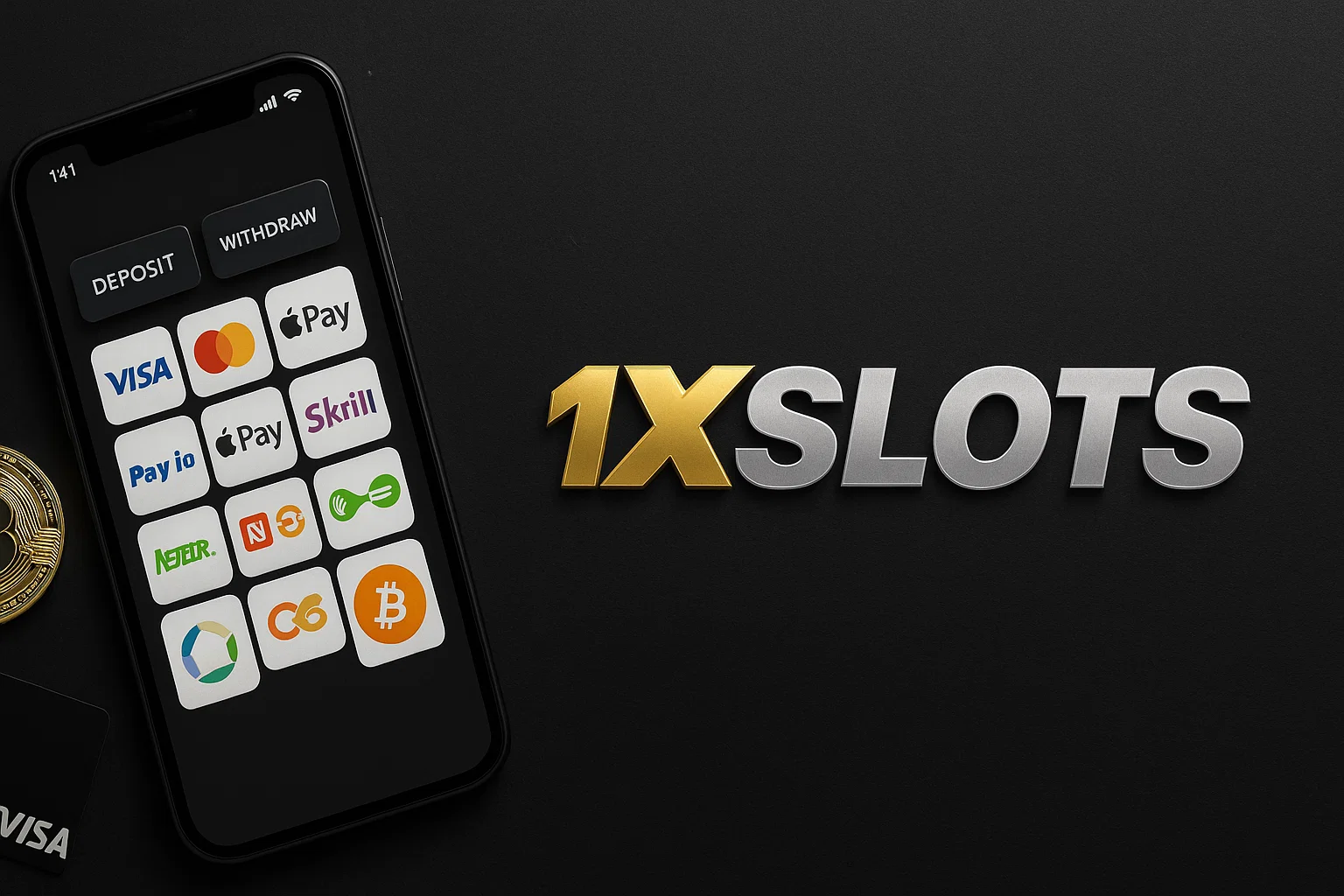 Métodos de pago en 1xSlots