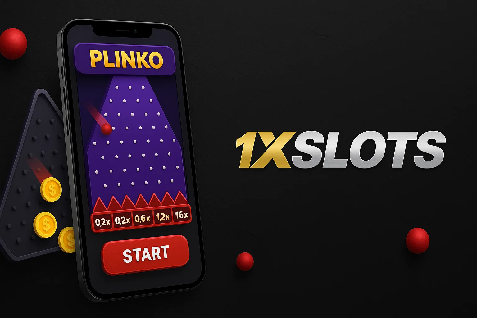 Información sobre el juego Plinko en 1xSlots