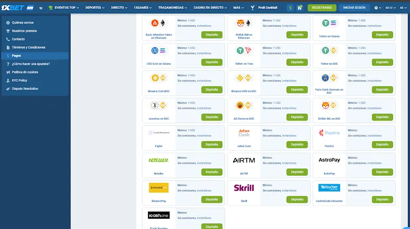 Aplicación 1xbet app y versión móvil